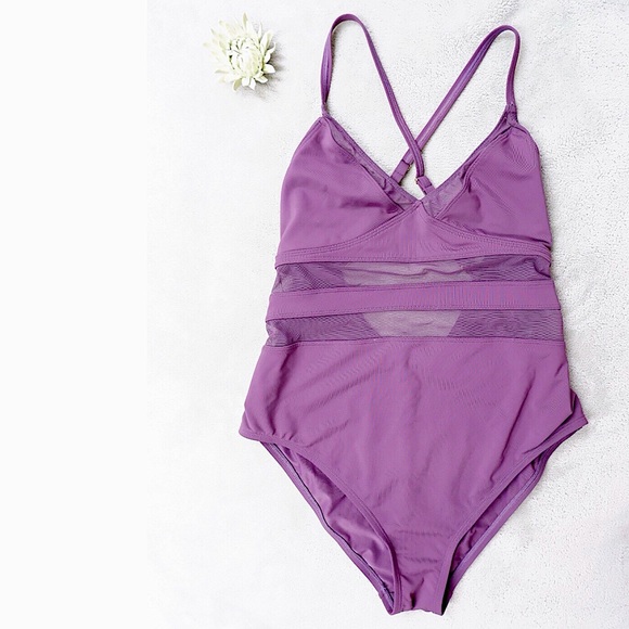 Bleu Rod Beattie Other - BIKINI VILLAGE BLEU ROD BEATTIE MESH SWIMSUIT 💜